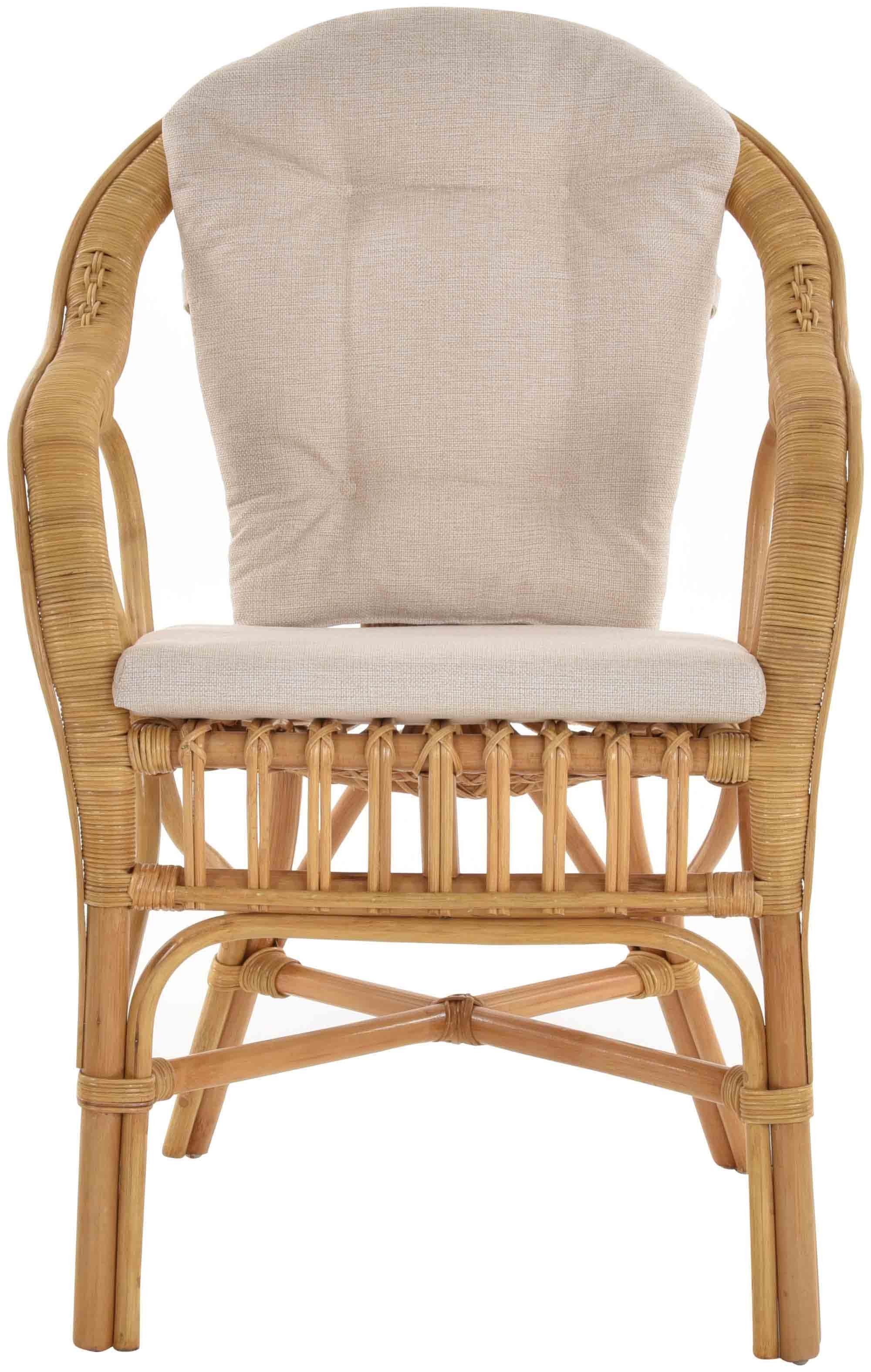Krines Home Relaxsessel Stapelbarer Rattansessel Linda günstig online kaufen