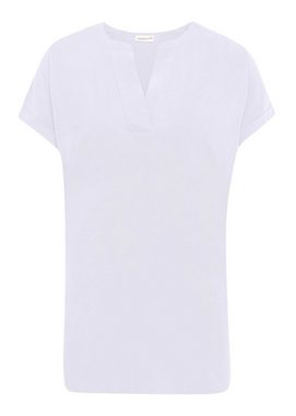 GOLDNER Schlupfbluse Glänzende Edel-Bluse