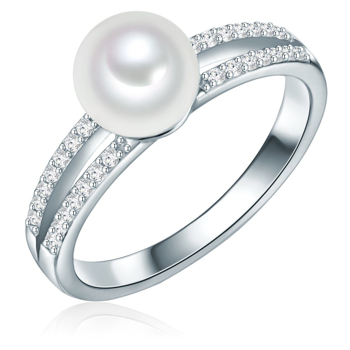 Valero Pearls Fingerring silber, aus Sterling Silber