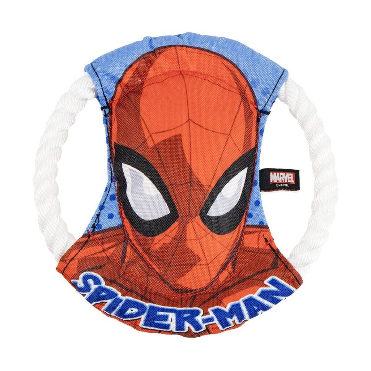 Spiderman Tier-Intelligenzspielzeug Spiderman Hundespielzeug Zahnseil für aktiven Spielspaß, Polyester