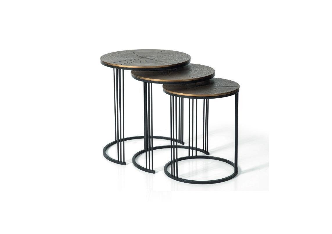 JVmoebel Beistelltisch Couchtisch modern Beistelltisch Designer Wohnzimmertisch Tische 3x (3-St., 3x Beistelltisch), Made in Europa