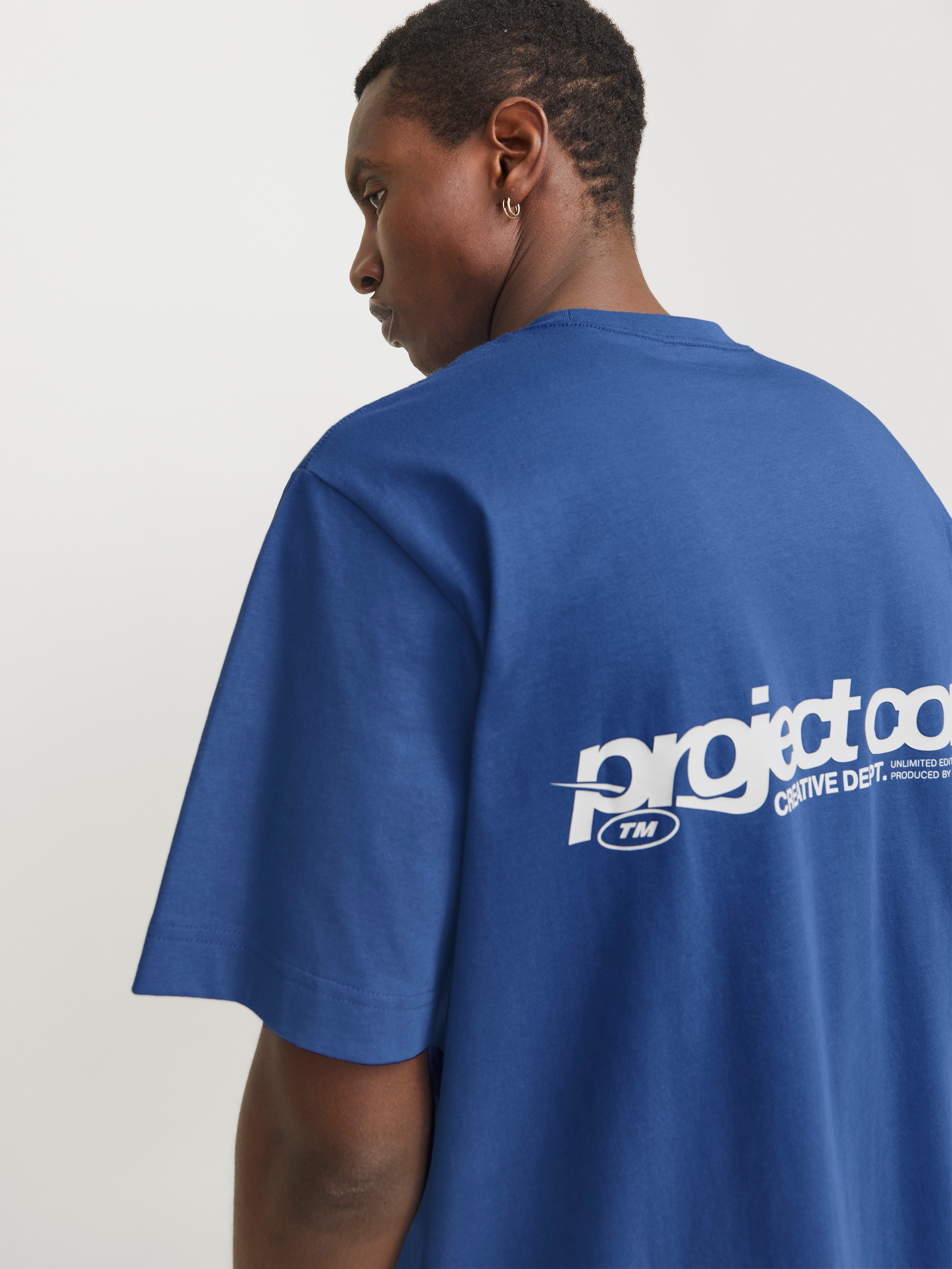 Jack & Jones T-Shirt JCOUNION BACK PRINT TEE SS CREW NOOS günstig online kaufen