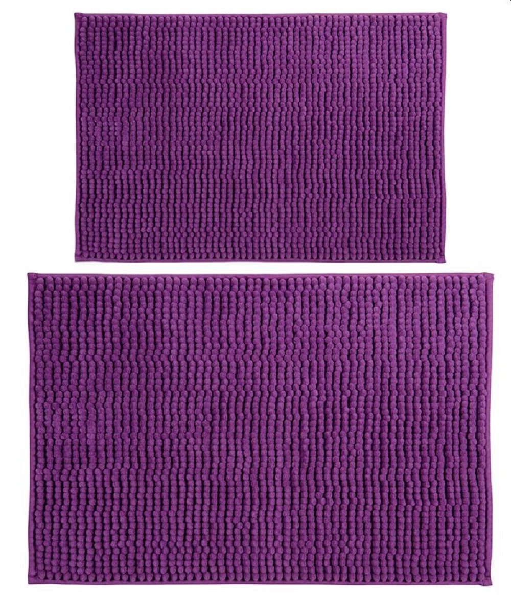 MSV Badematte CHENILLE, rutschsicher, schnelltrocknend, 100% Polyester Micr günstig online kaufen