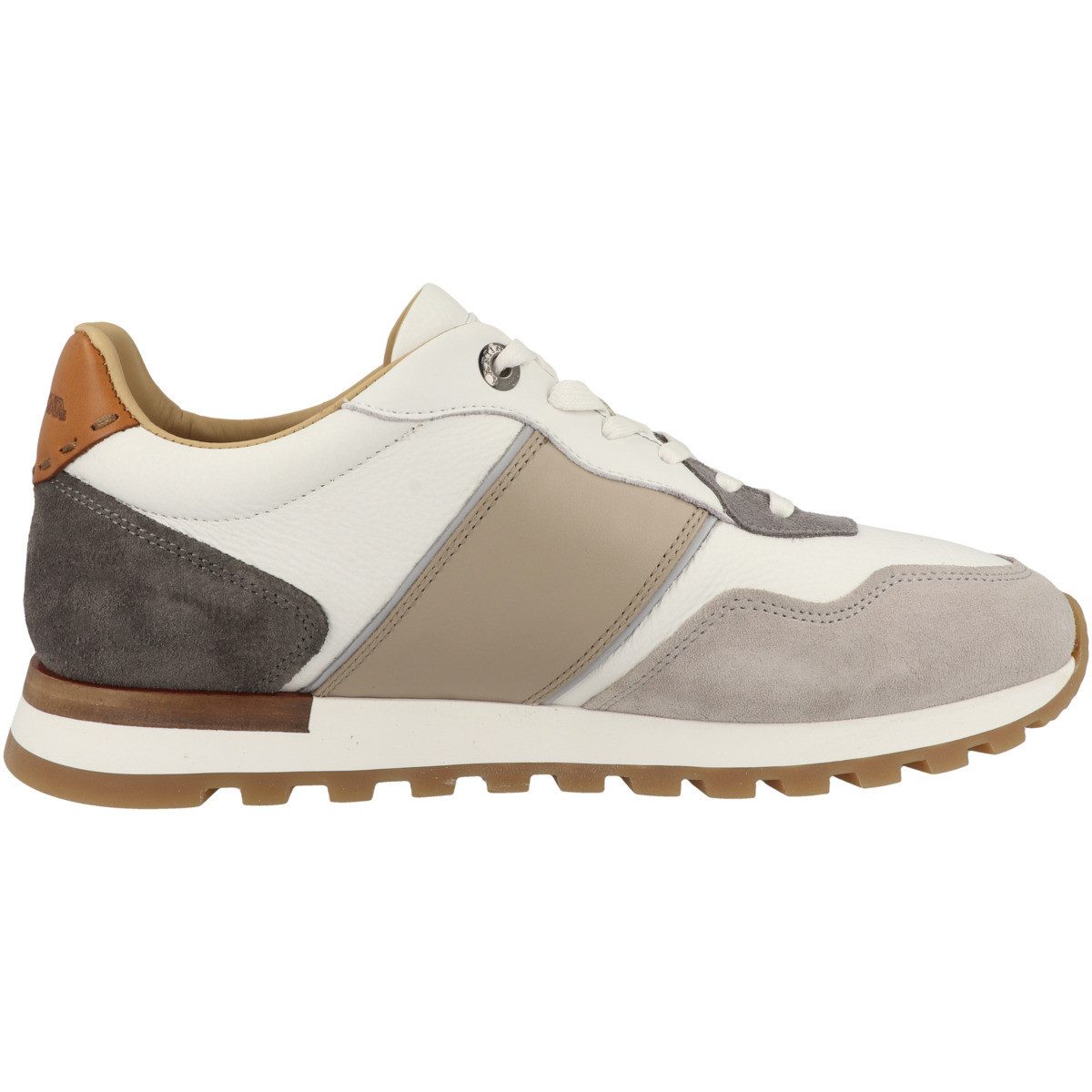 La Martina LFM261 Herren Sneaker Turnschuhe, Sportschuhe, Freizeitschuhe, Halbschuhe, Schnürschuhe