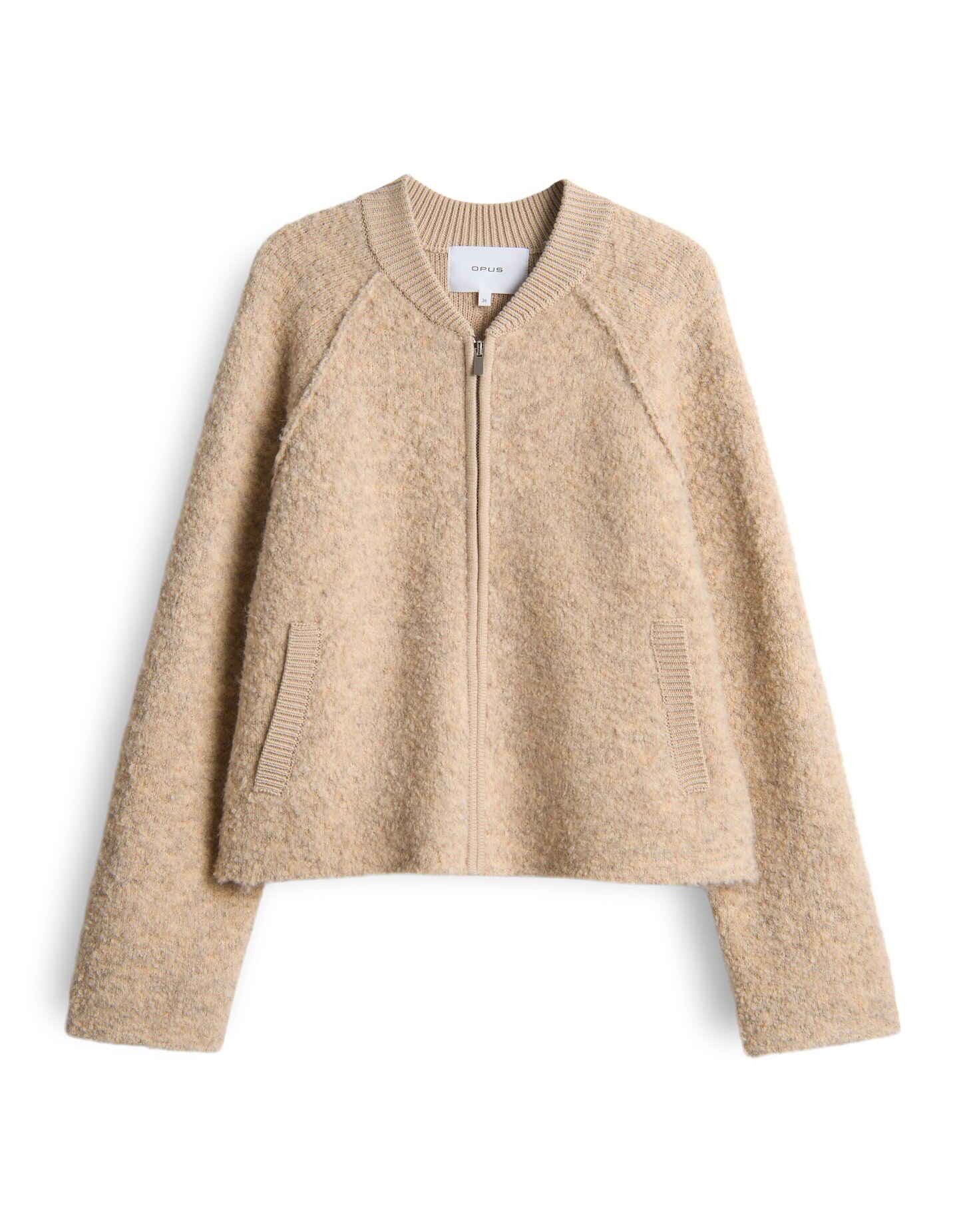 OPUS Strickjacke DELNY Regular aus Bouclé lockere Passform, weicher Griff, günstig online kaufen