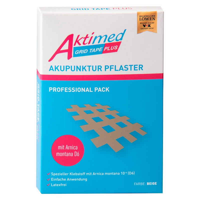 Aktimed Kinesiologie-Tape Gitterpflaster PLUS Professional Pack Medium