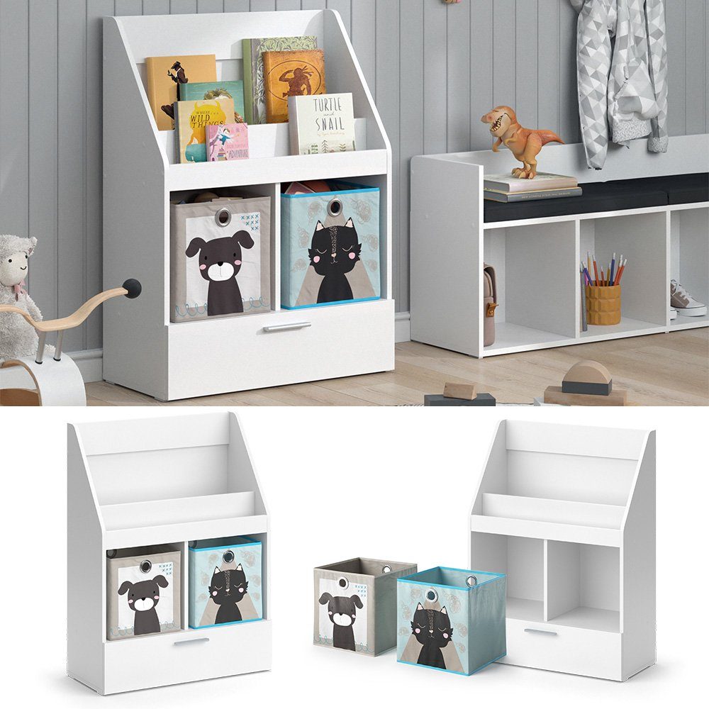 Vicco Bücherregal Luigi, Weiß, 72 x günstig online kaufen