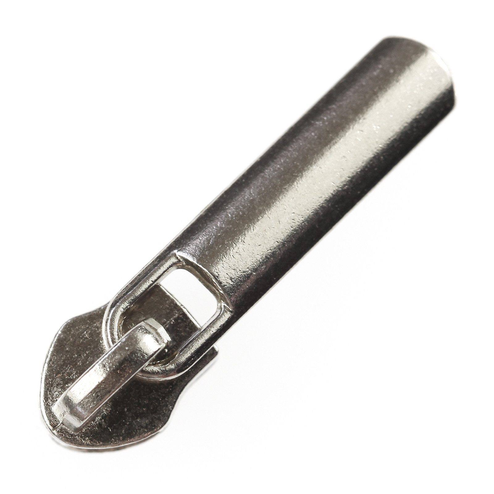 maDDma Reißverschluss 5 Fashion Zipper für Spiralreißverschluss, 5mm, silber matt