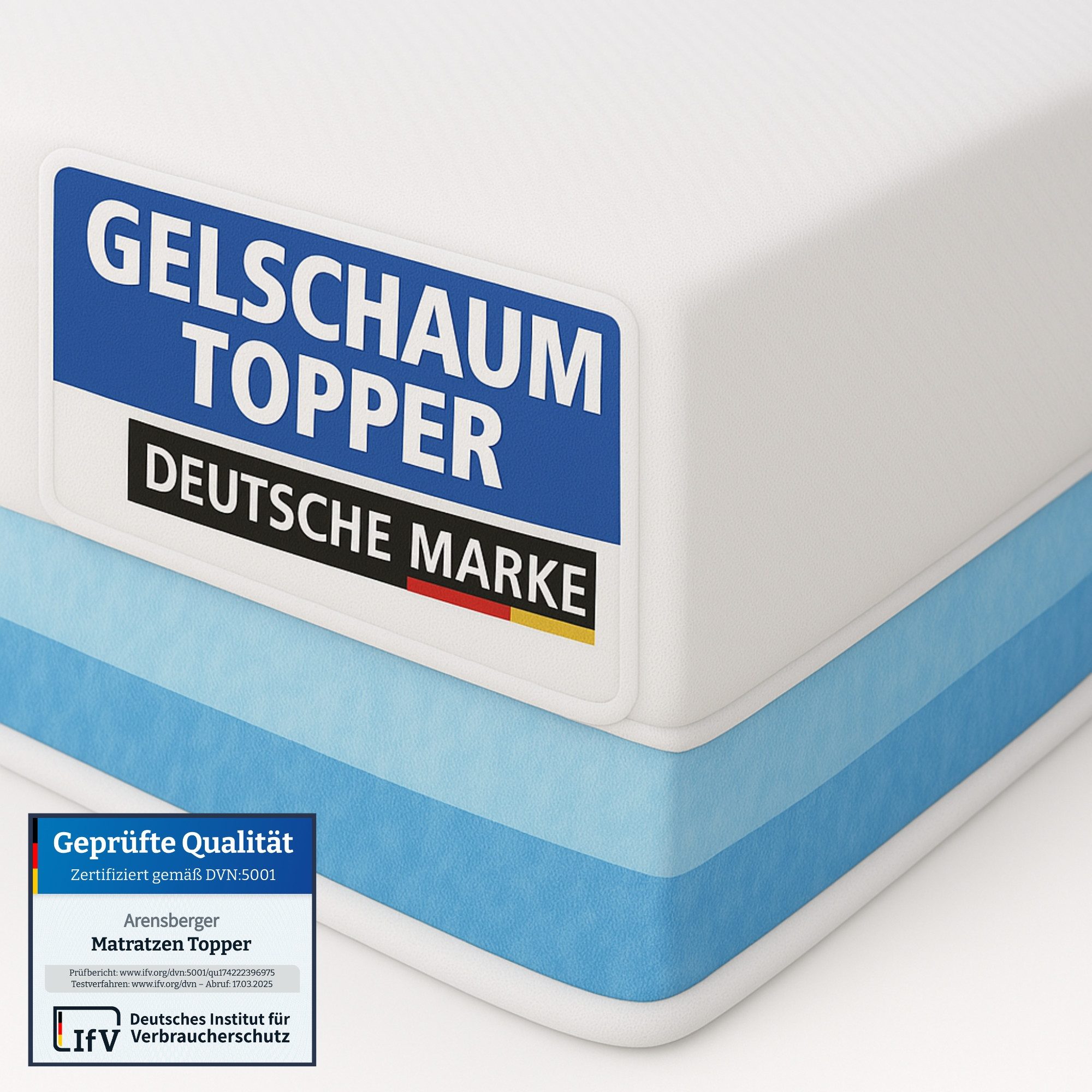 Arensberger, Topper Matratzen Topper LUXURY, geeignet günstig online kaufen