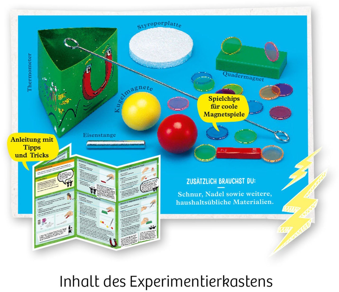 Kosmos Experimentierkasten Fun Science Magie der Magnete