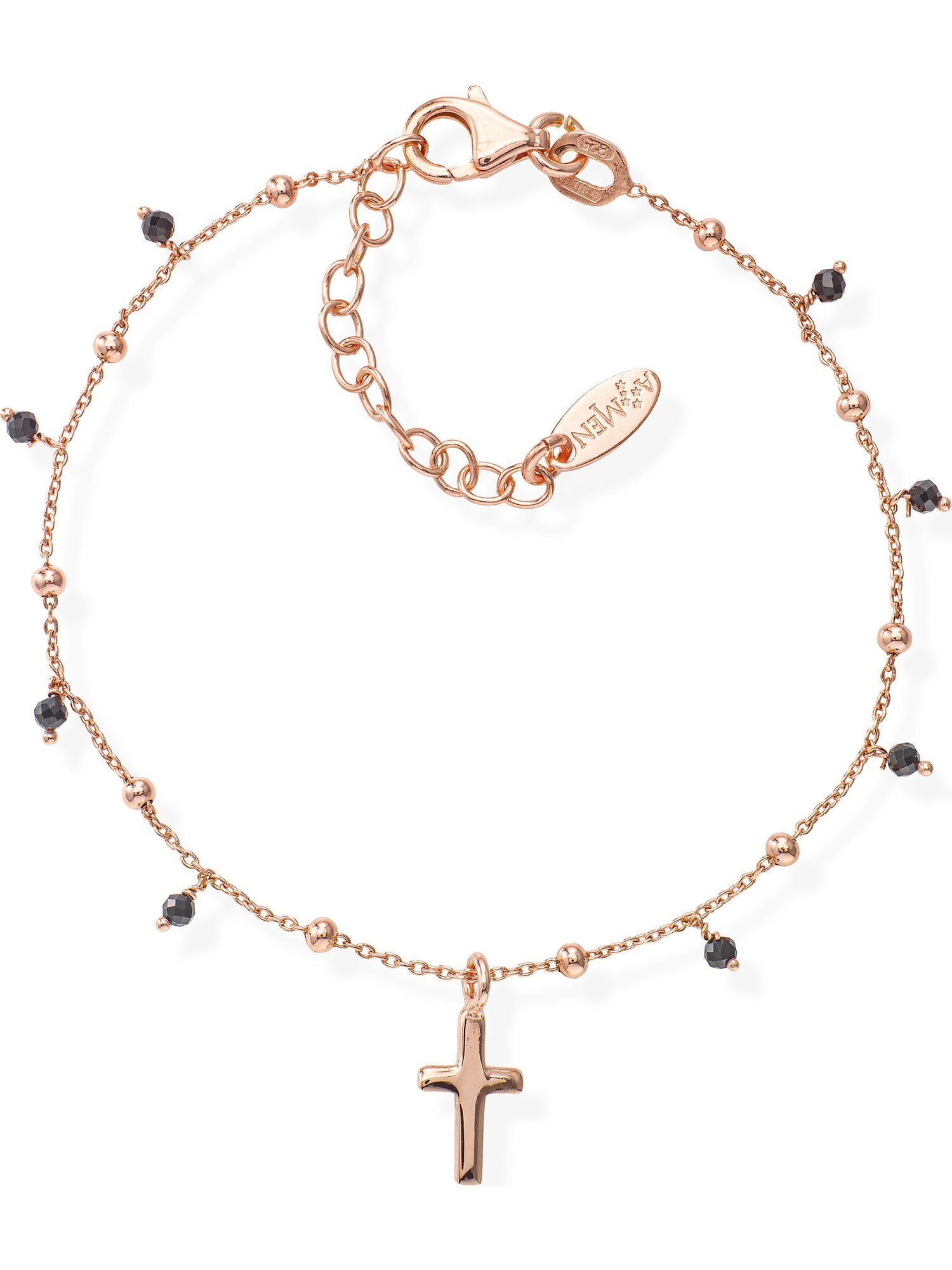 Amen Silberarmband Amen Armband Kreuz, Trendig
