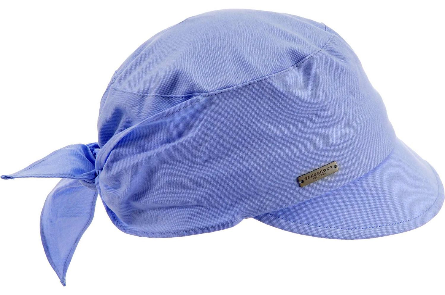 Seeberger Baseball Cap Chambraystoff Schirmmütze