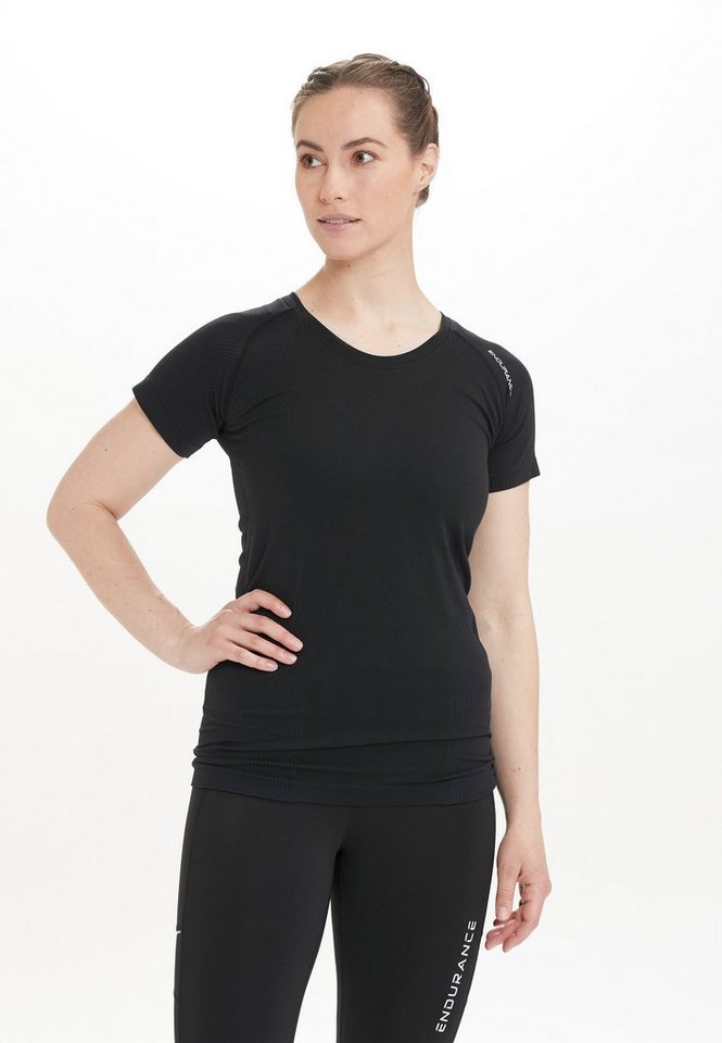 ENDURANCE Funktionsshirt HALEN W aus atmungsaktivem Funktionsstretch,  Multitalent für Yoga, Laufen, Wandern oder Fitness