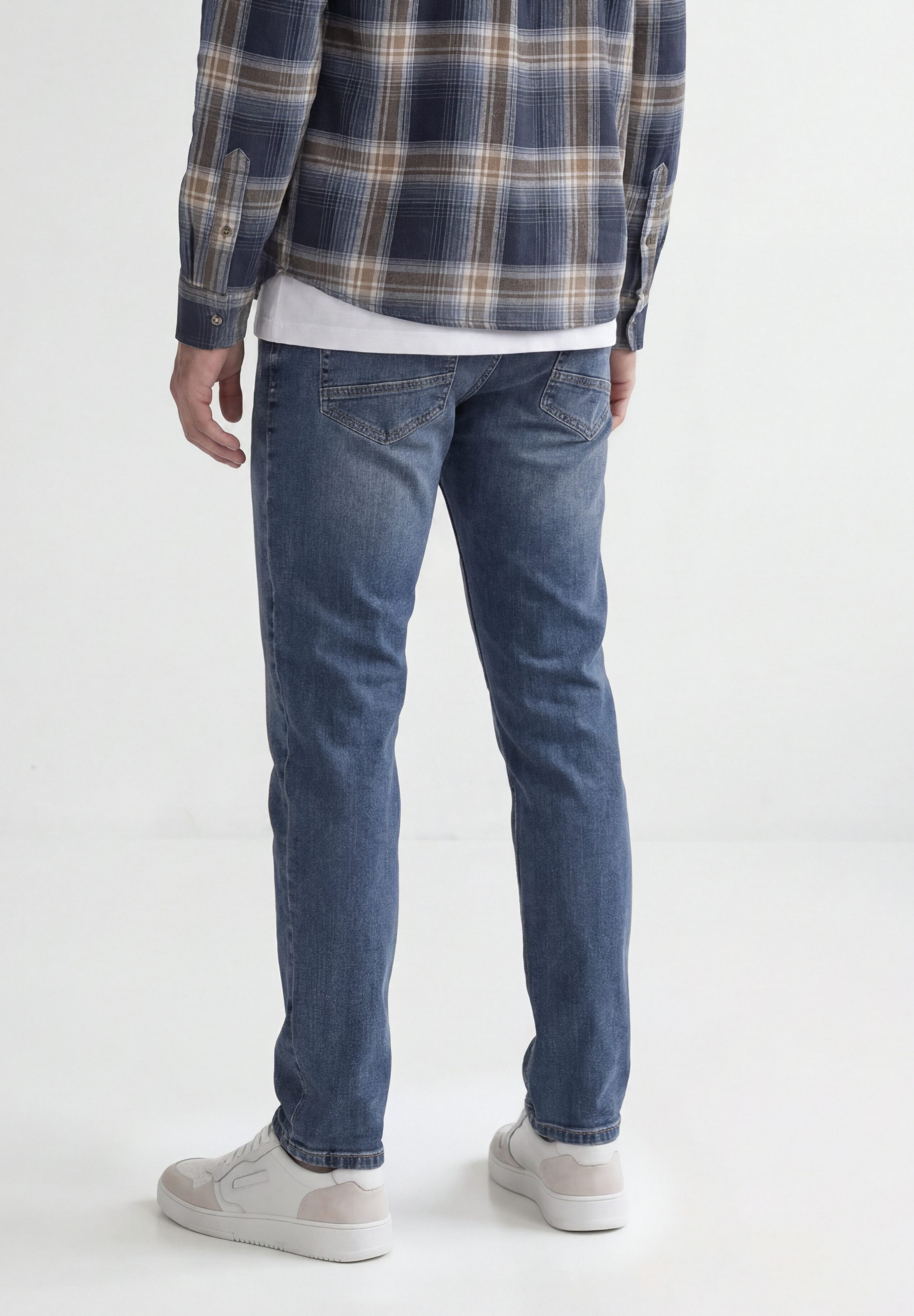 STREET ONE MEN Slim-fit-Jeans Middle Waist – Bild 3 von 5