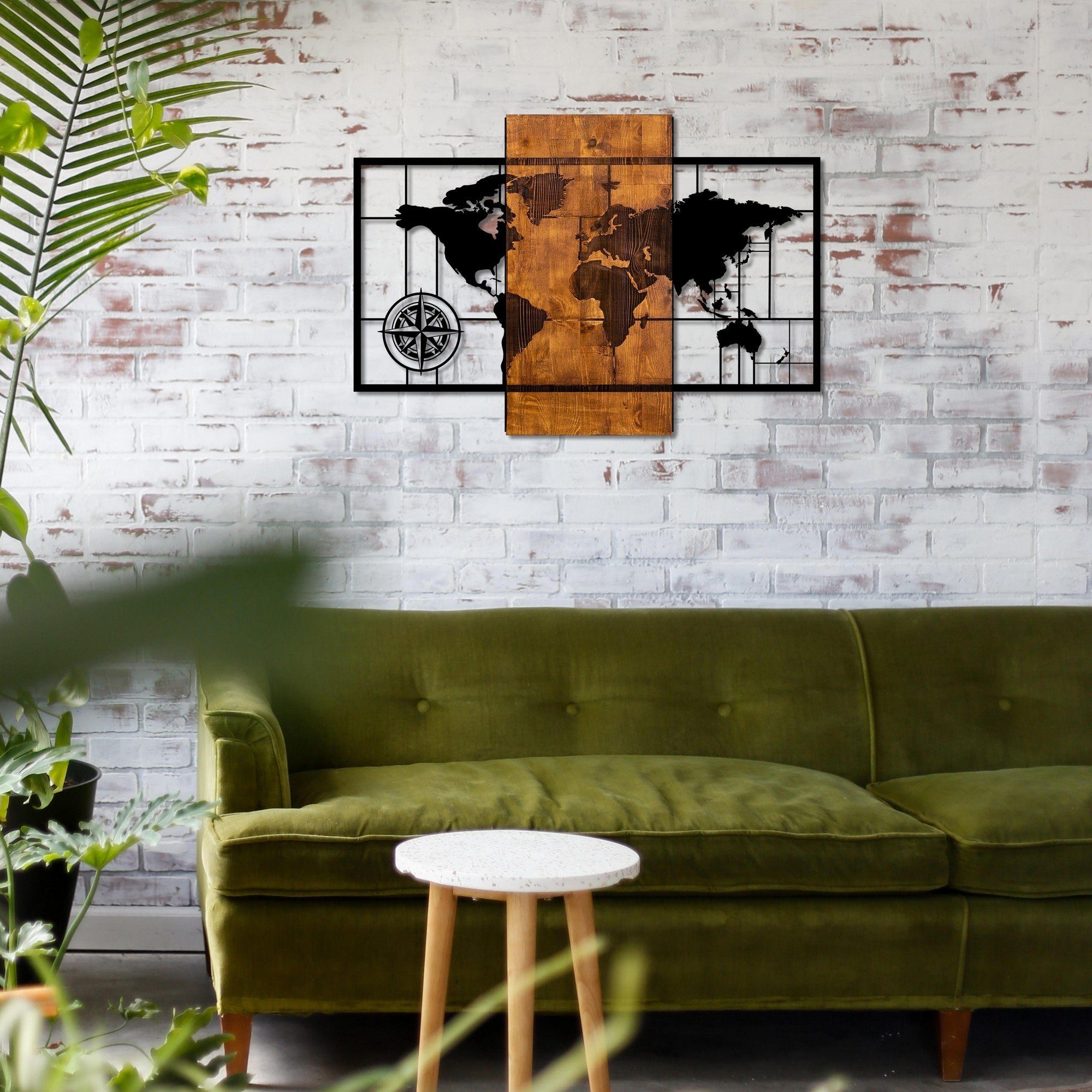 Wallity Wanddekoobjekt 50% WOOD (Thickness: 3 günstig online kaufen