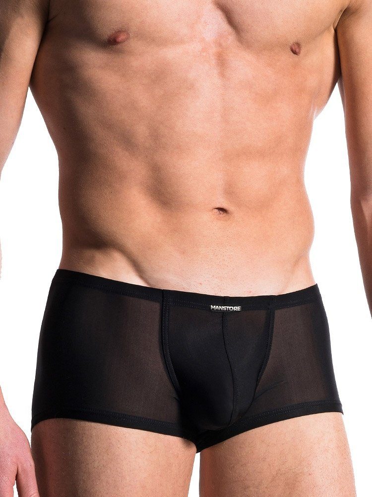 Retro Pants MANSTORE M101: Bungee Pant, schwarz