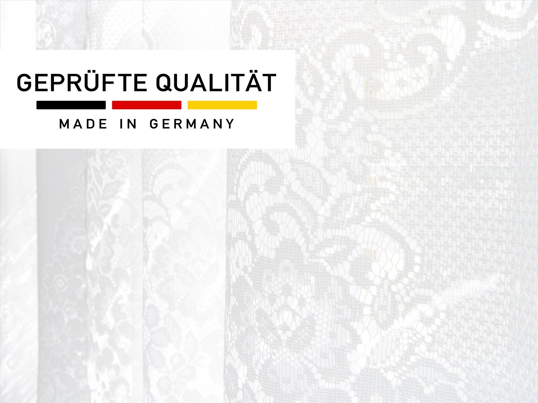 heimtexland Scheibengardine Raffiniertes Fensterbild M-Bogen Jacquard günstig online kaufen