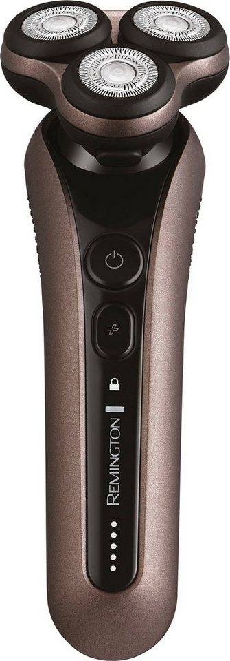 Remington Elektrorasierer Limitless Rotationsrasierer X9 (XR1790), Aufsätze:  1, Nass-&Trockenrasur, 360° PivotBall Drehgelenk, akkubetrieben (60 min),  Shave Comfort Scherringe - für bis zu 30 % weniger Reibung**