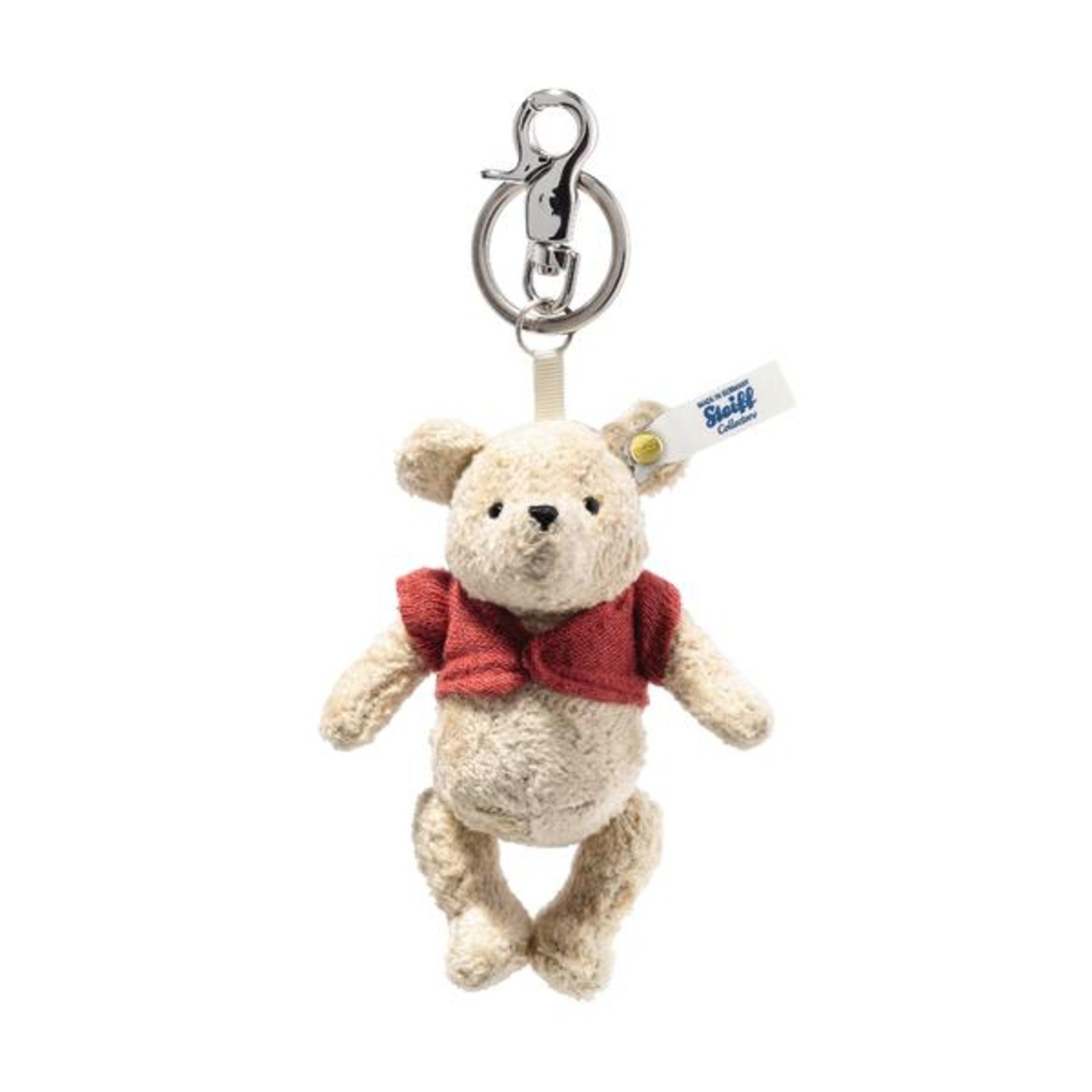 Steiff Dekofigur Schlüsselanhänger Disney Winnie Pooh 12 cm 355905, 1
