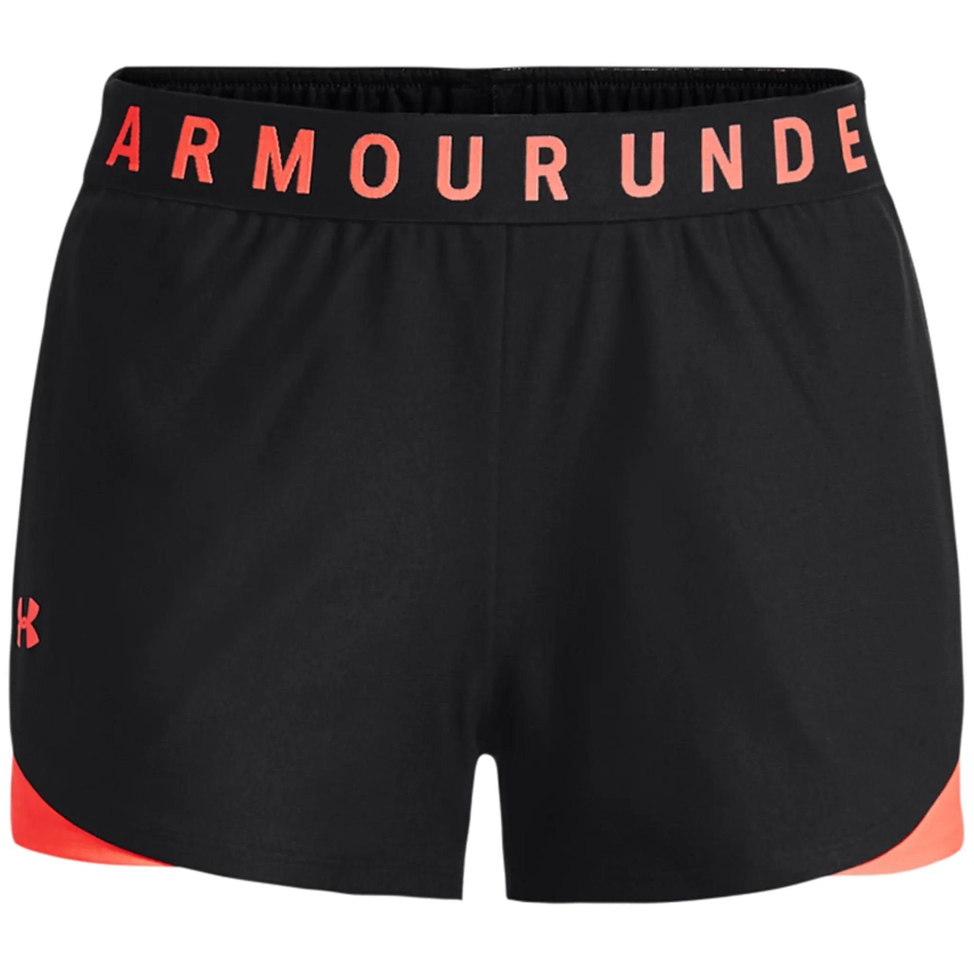 Damen Armour® Black Sweatbermudas Under Combo Up Play 3.0 Shorts