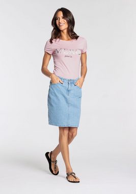 Melrose T-Shirt mit elegantem Aufdruck - NEUE KOLLEKTION