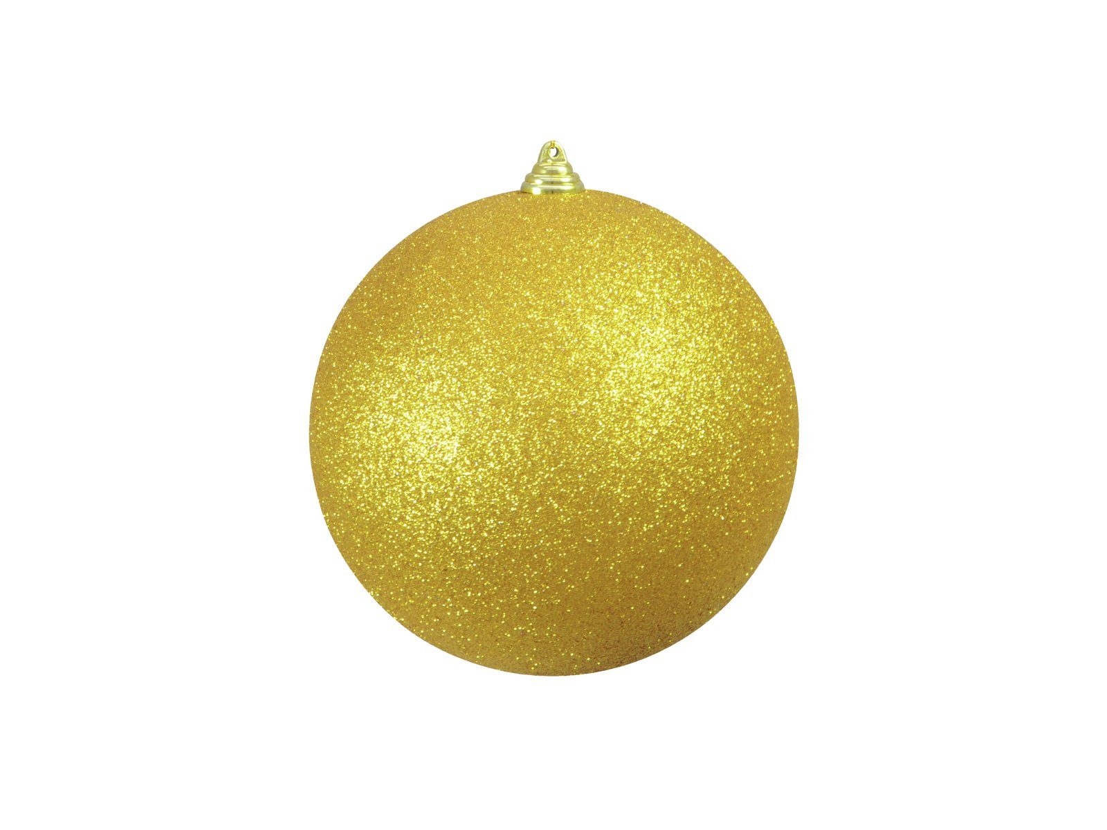 Dekoobjekt EUROPALMS Dekokugel 20cm, gold, glitzer