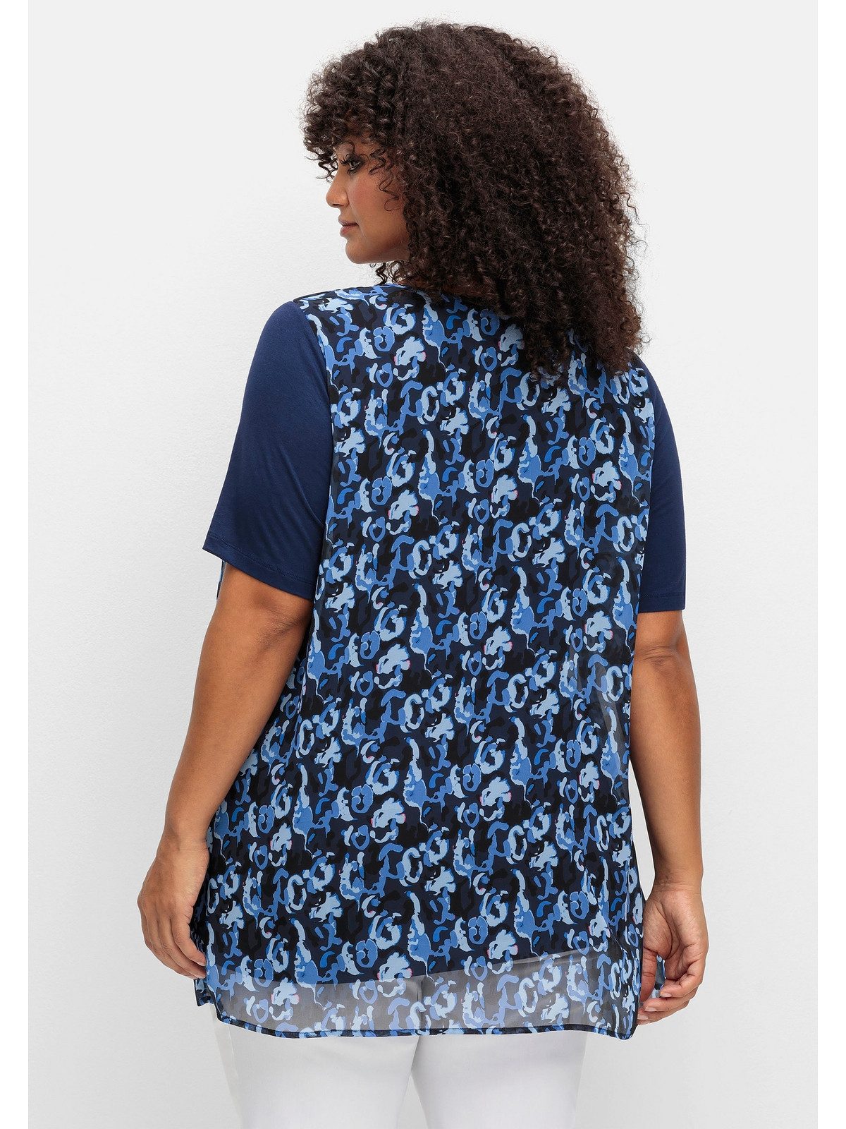 Sheego Blusenshirt Große Größen aus Jersey günstig online kaufen