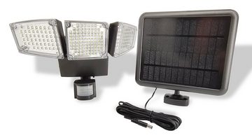 SHP International Trading GmbH LED Solarleuchte SHP - Solar Sicherheitslampe, LED fest integriert, Tageslichtweiß, Solar LED Sicherheitsleuchte