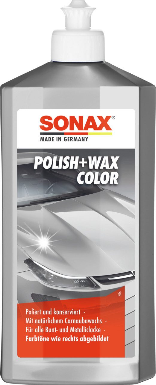 Sonax Sonax Polish & Wax Color silber grau 500ml Autopolitur
