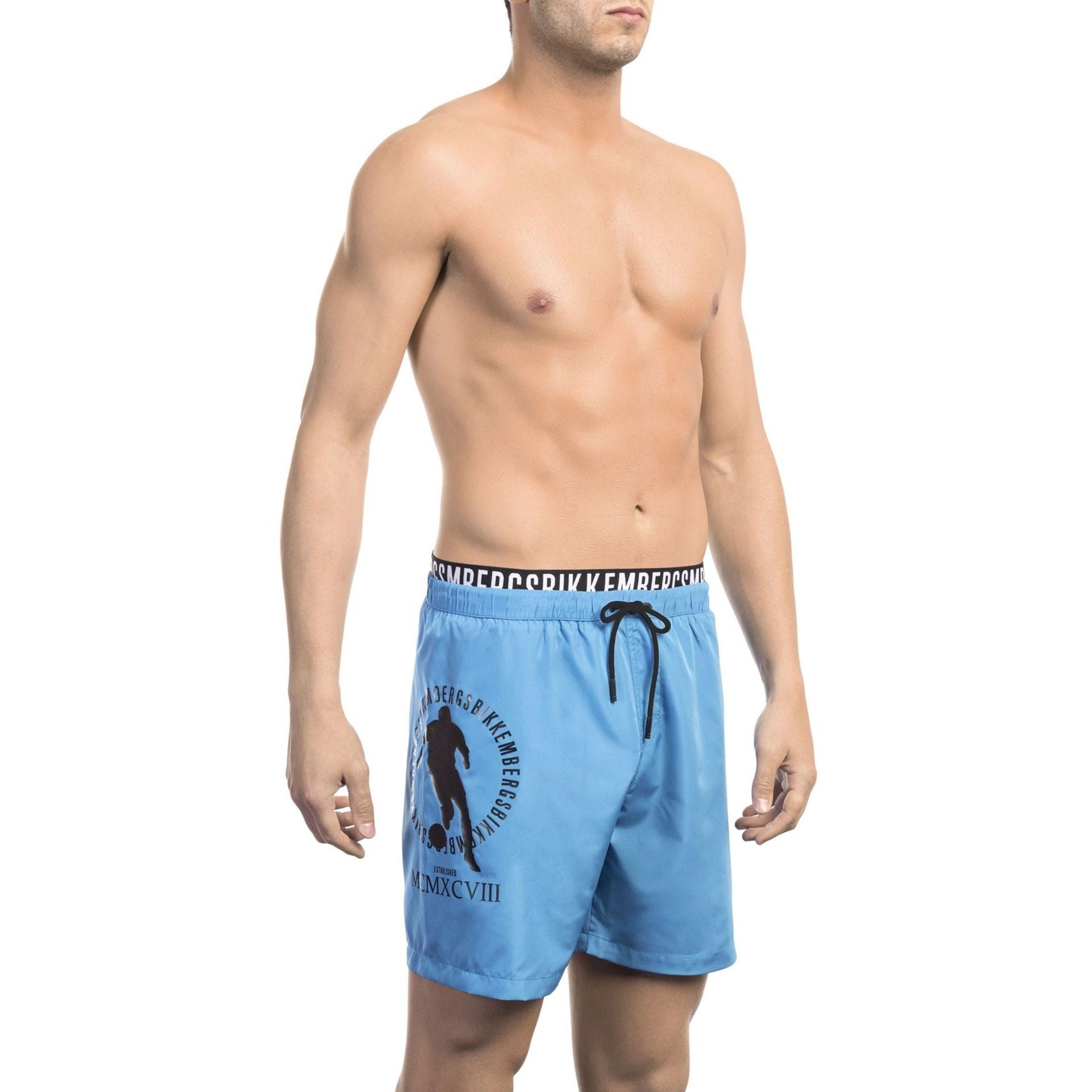 für Bikkembergs deinen Herren Must-Have Bikkembergs Sommerurlaub Badeshorts Blau Beachwear, Boxershorts,