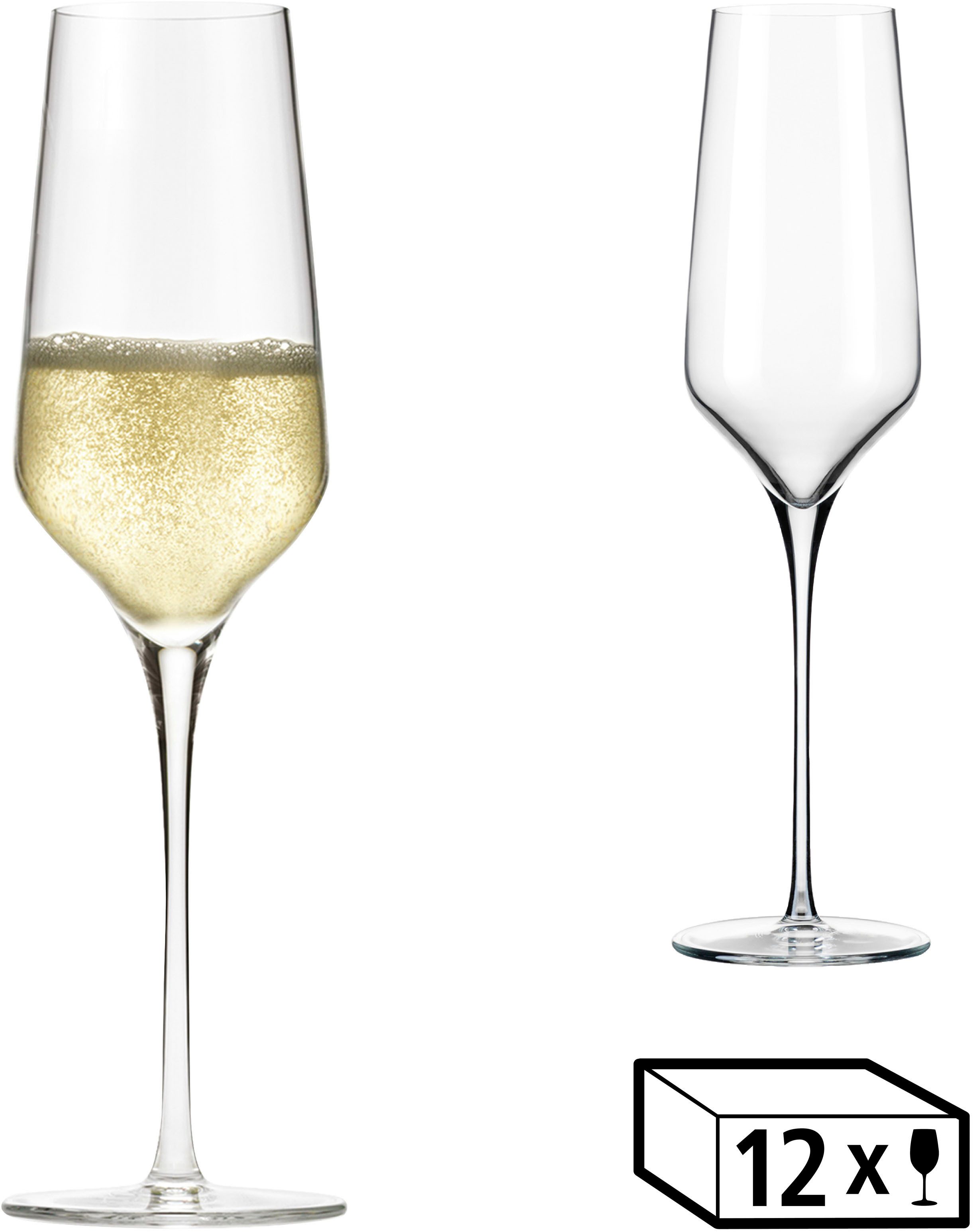 Sektglas Libbey Gläser-Set -PRISM-, 12er Set
