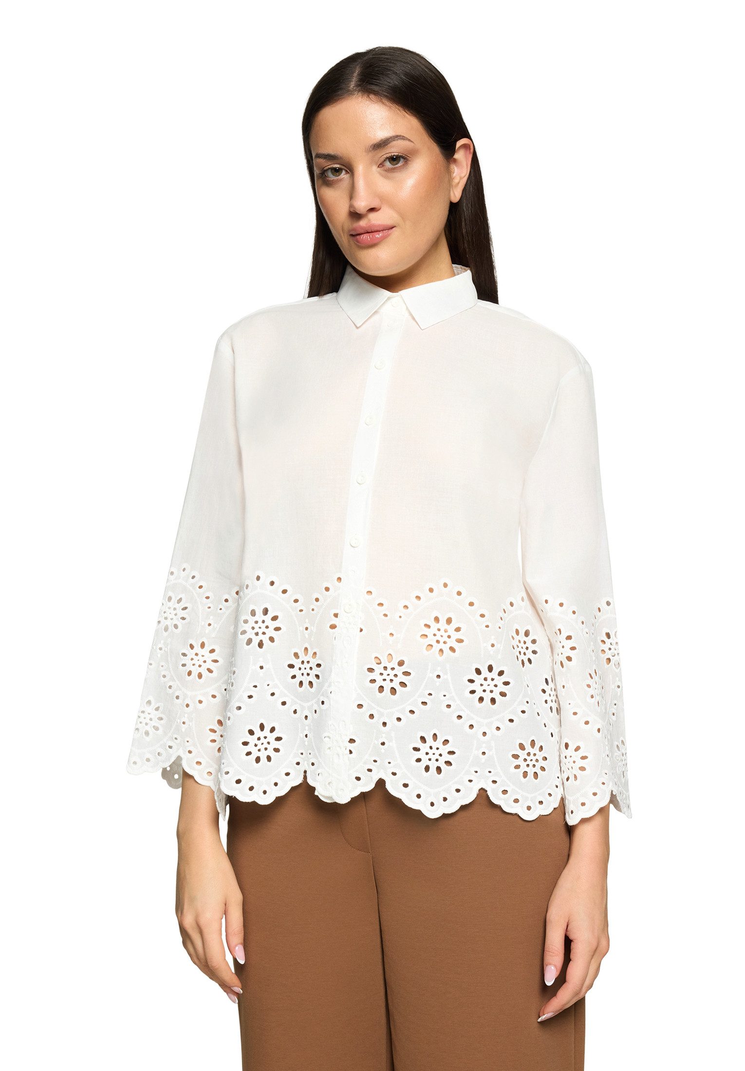 Betty Barclay Spitzenbluse Damen mit Schmuckkanten günstig online kaufen
