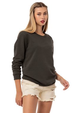 RedBridge Sweatshirt Rundhals Pullover Khaki M Premium Qualität