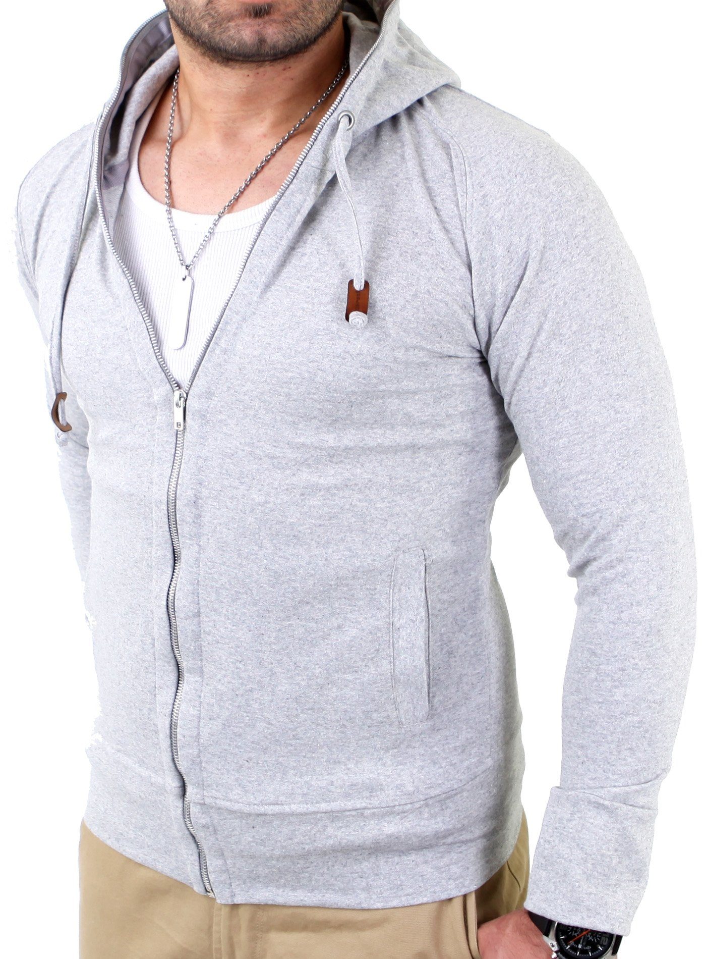 Reslad Sweatjacke Reslad Herren Full Zipper günstig online kaufen