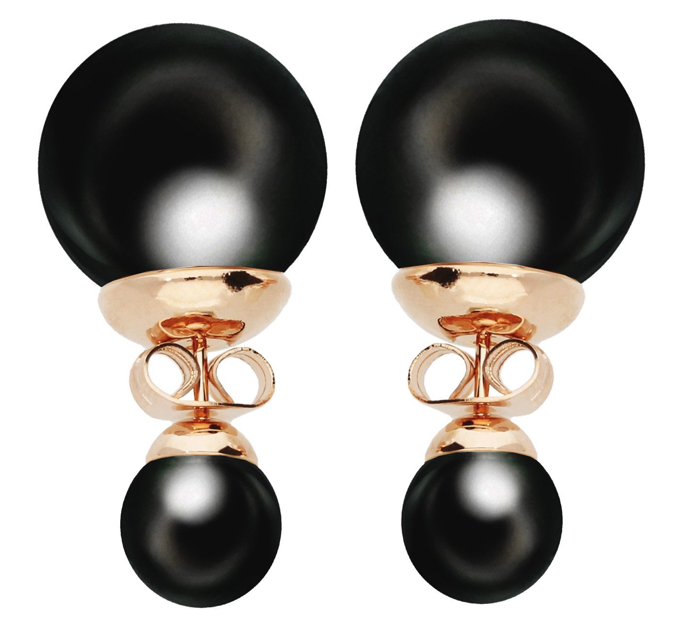 LÖB Paar Ohrstecker 18K Roségold vergoldet günstig online kaufen