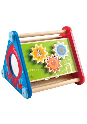 HAPE Развивающий деревянный куб "Tieri...