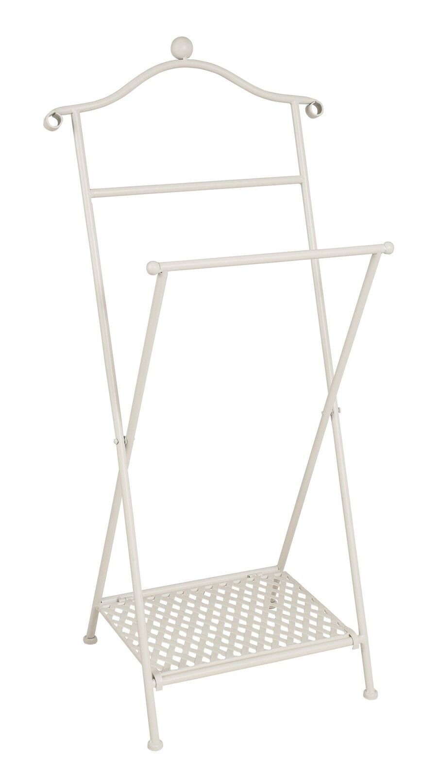 Herrendiener HAKU Möbel Herrendiener - weiß gekälkt - H. 98cm x B. 46cm