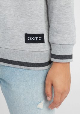 OXMO Hoodie OXOmaya Sportlicher Sweatpullover mit kontrastreichem Muster