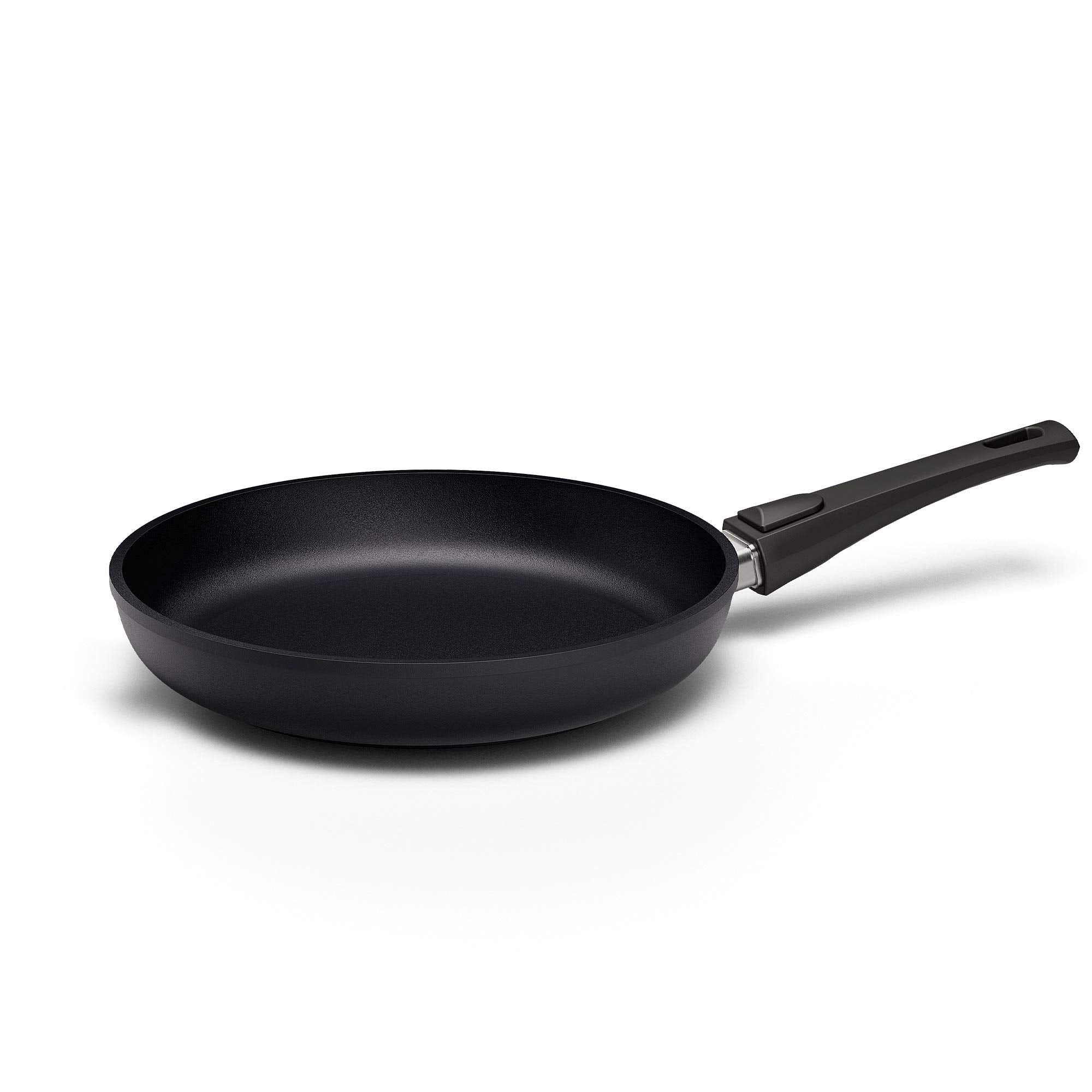 Hoffmann Germany Bratpfanne STONIQ PFAS-frei Ø 20 cm Aluguss Pfanne Induktion – Made in Germany, Aluguss (1-tlg., 1x Bratpfanne Ø 20 cm), abnehmbarer Griff, backofenfest 300°C, spülmaschinengeeignet, 0,8 l