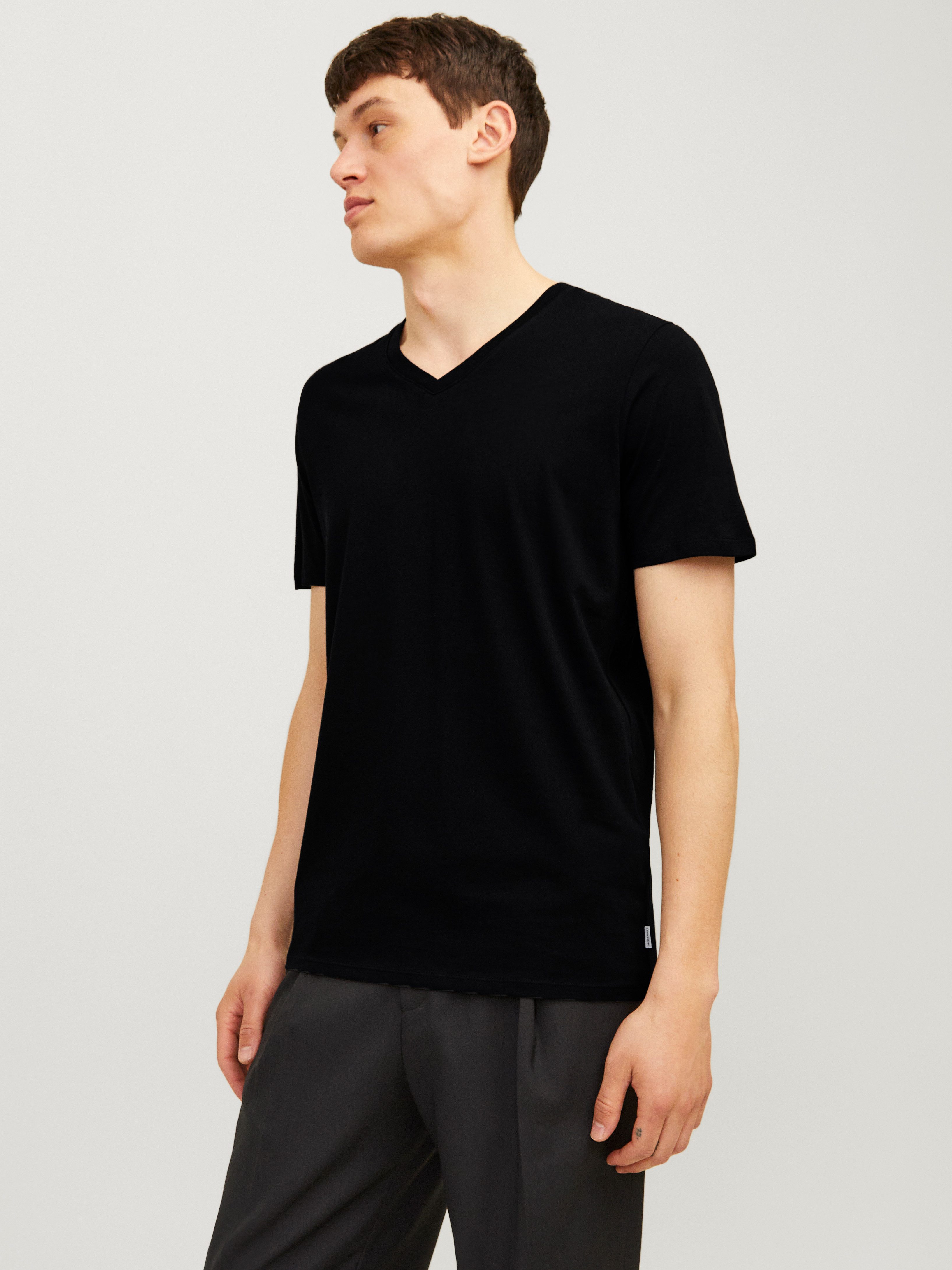 Jack & Jones T-Shirt V-Neck (2er-Pack)