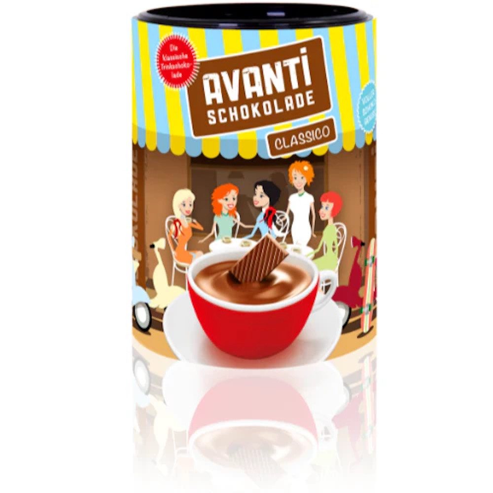 LK Trend & Style Kakao AVANTI Trinkschokolade 400g Dose - Classico, 400 g, 32% feinstem, purem Kakao