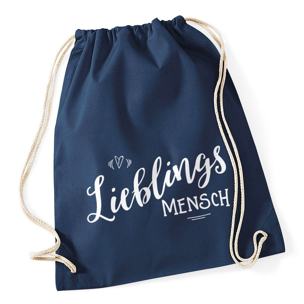 Turnbeutel Turnbeutel Lieblingsmensch Geschenk Freundschaft Partner Freundin