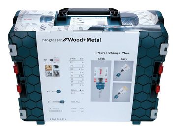 BOSCH Lochsäge, Lochsägen-Set, for Wood&Metal, 11-teilig, Durchmesser 22 - 83 mm