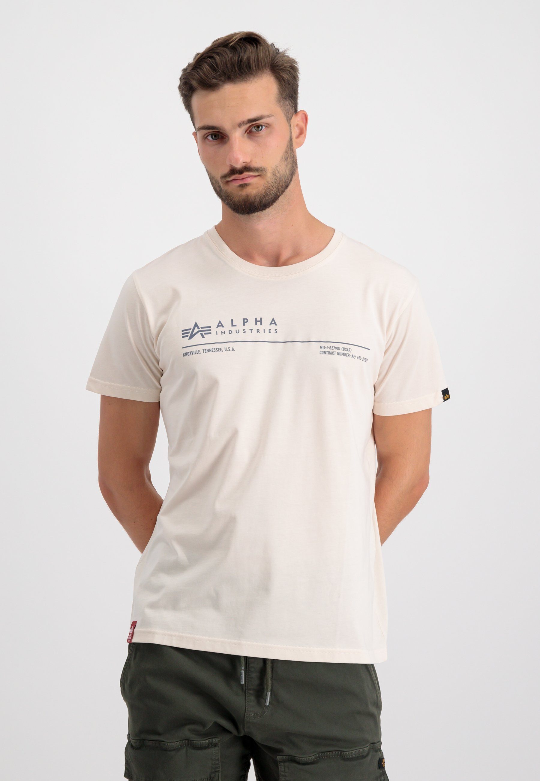 Alpha Men T Reflective T-Shirt AI Industries T-Shirts - Alpha Industries