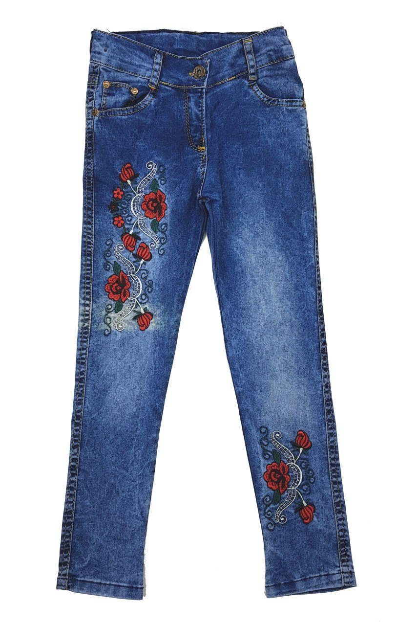 M902 Sommerjeans, Hose, Girls Fashion Mädchen Stretchjeans, 5-Pocket-Jeans