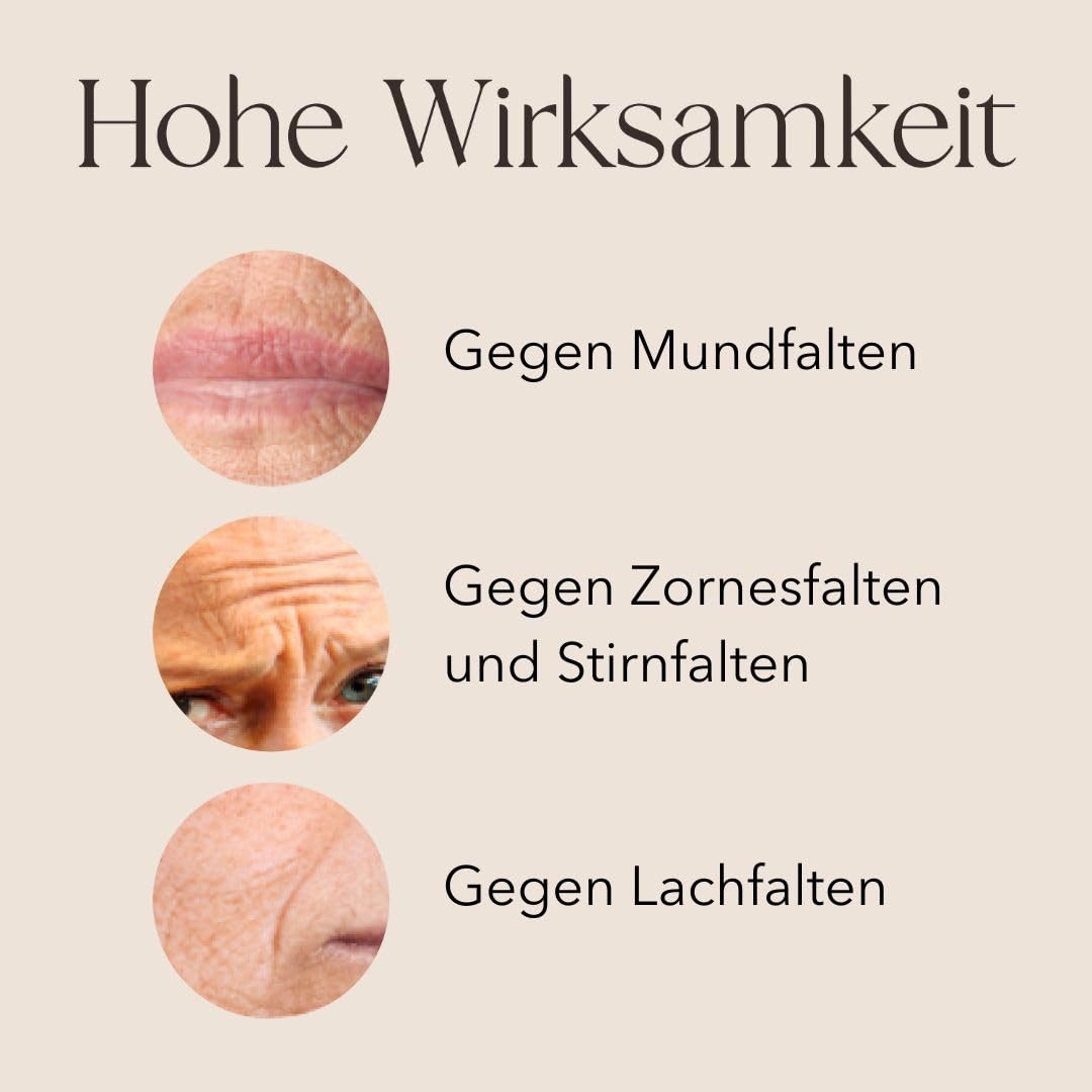 mellow NOIR Gesichtsserum Concentrated Booster 15 ml Vegan zertifizierte Naturkosmetik, Sofort straffendes Hyaluron-Serum für Gesicht & Augen