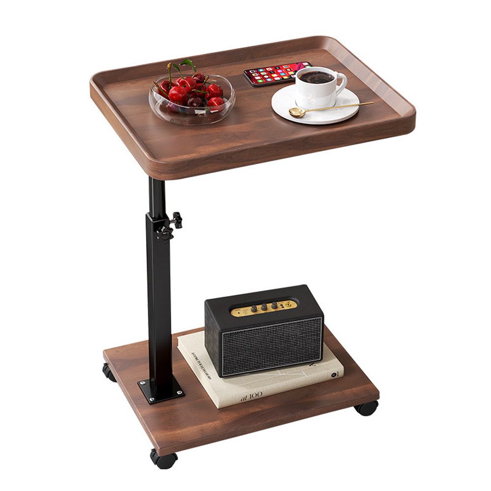 NUODWELL Beistelltisch Beistelltisch C Form, Mobiler Couchtisch Sofatisch H günstig online kaufen