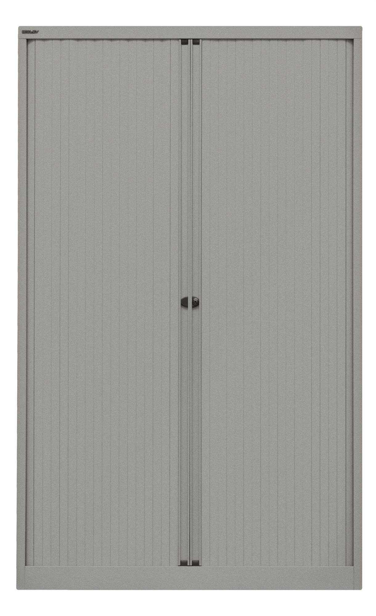 Bisley Rollladenschrank EUROTAMBOUR SL355 Rollladen silber, Korpus silber