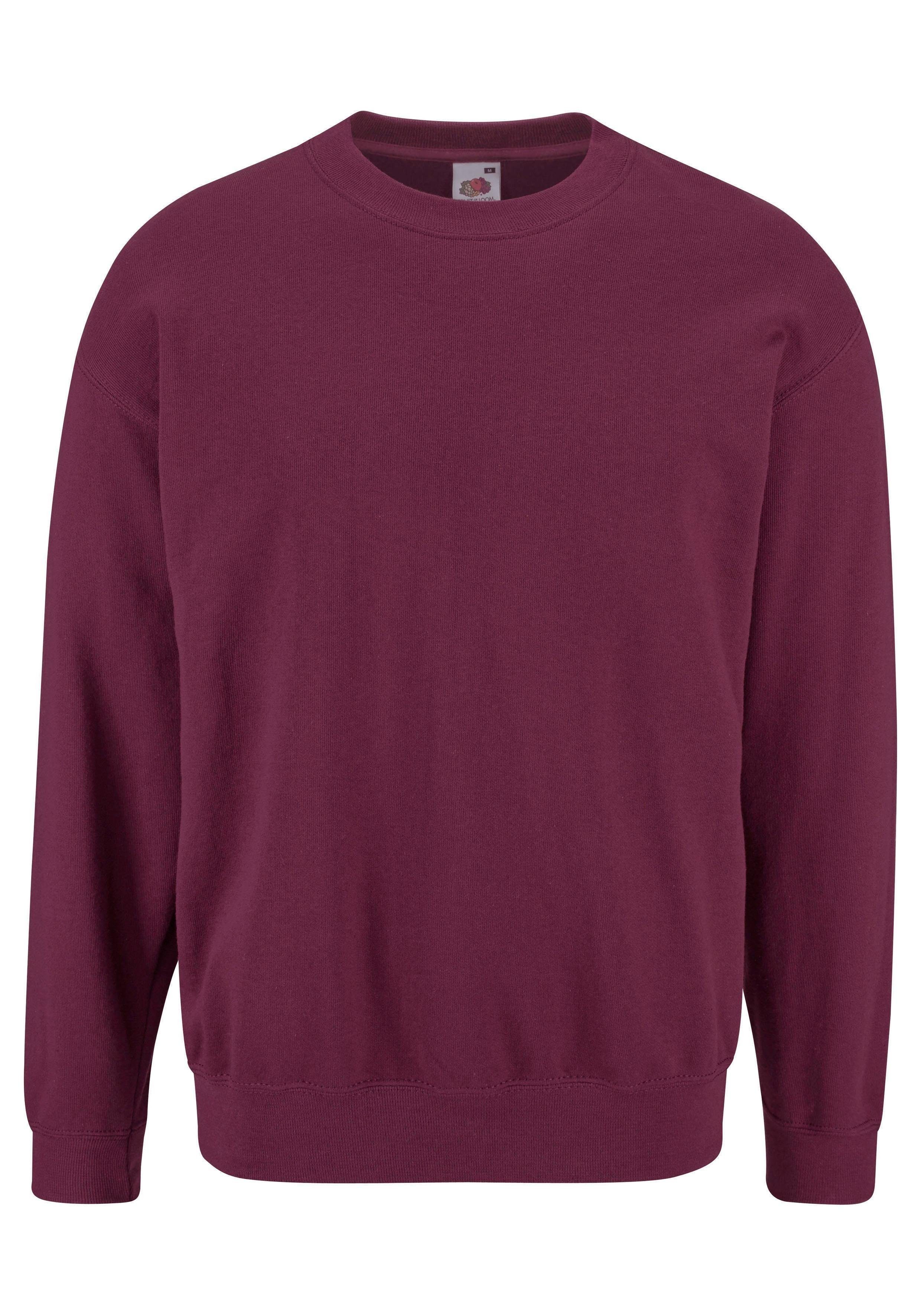 Fruit of the Loom Sweatshirt im unifarbenen Design – Bild 5 von 5