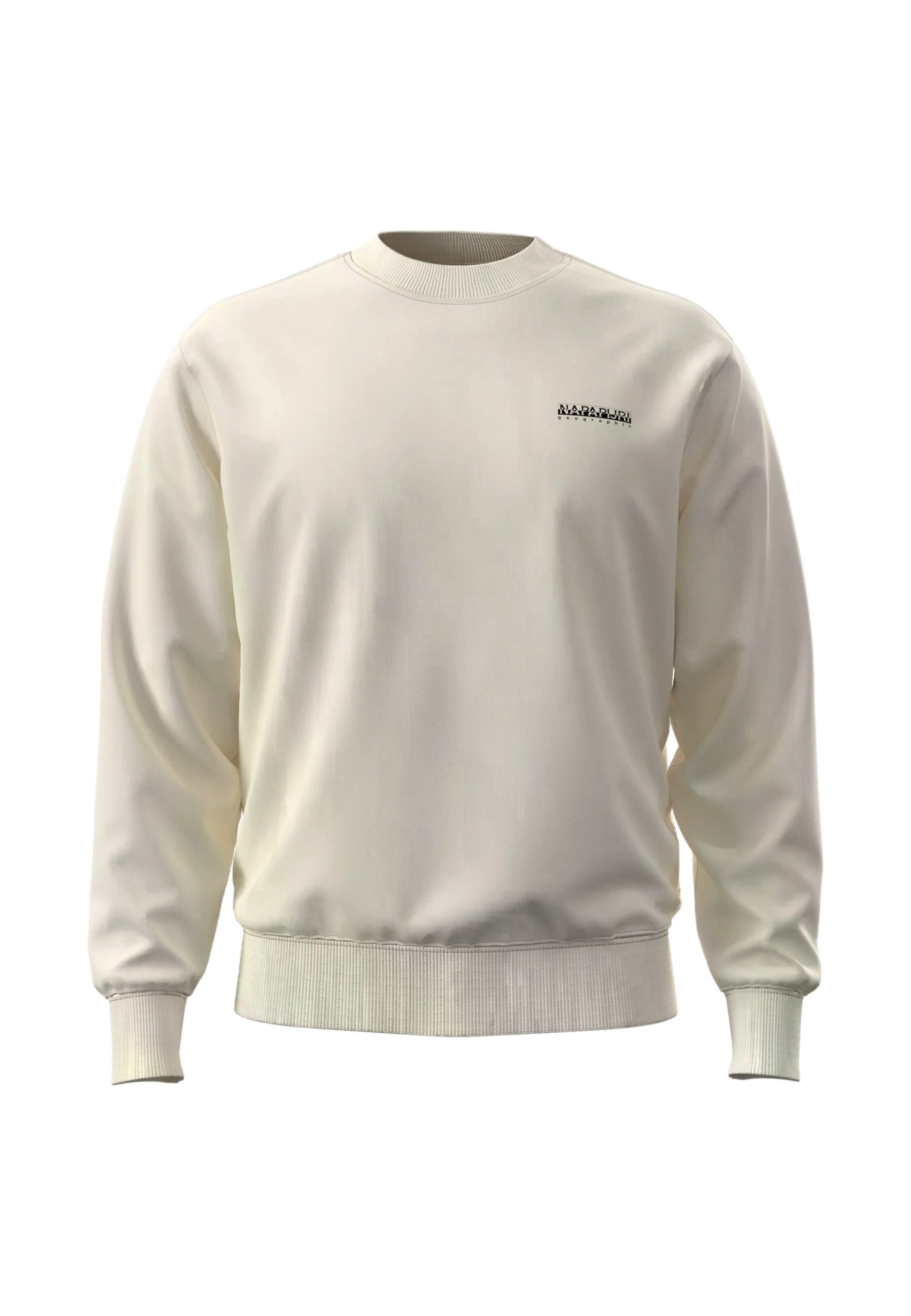 Napapijri Sweatshirt Sweatshirt Small Box Pullover ohne Kapuze (1-tlg)